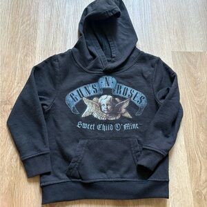 Guns N' Roses Kids Black Graphic Hoodie Sweet Child Of Mine